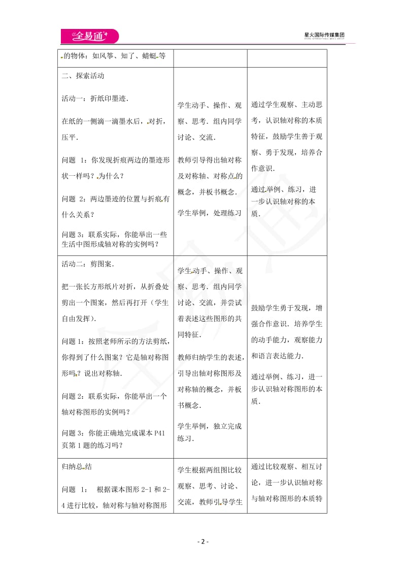 2.1轴对称与轴对称图形_第2页