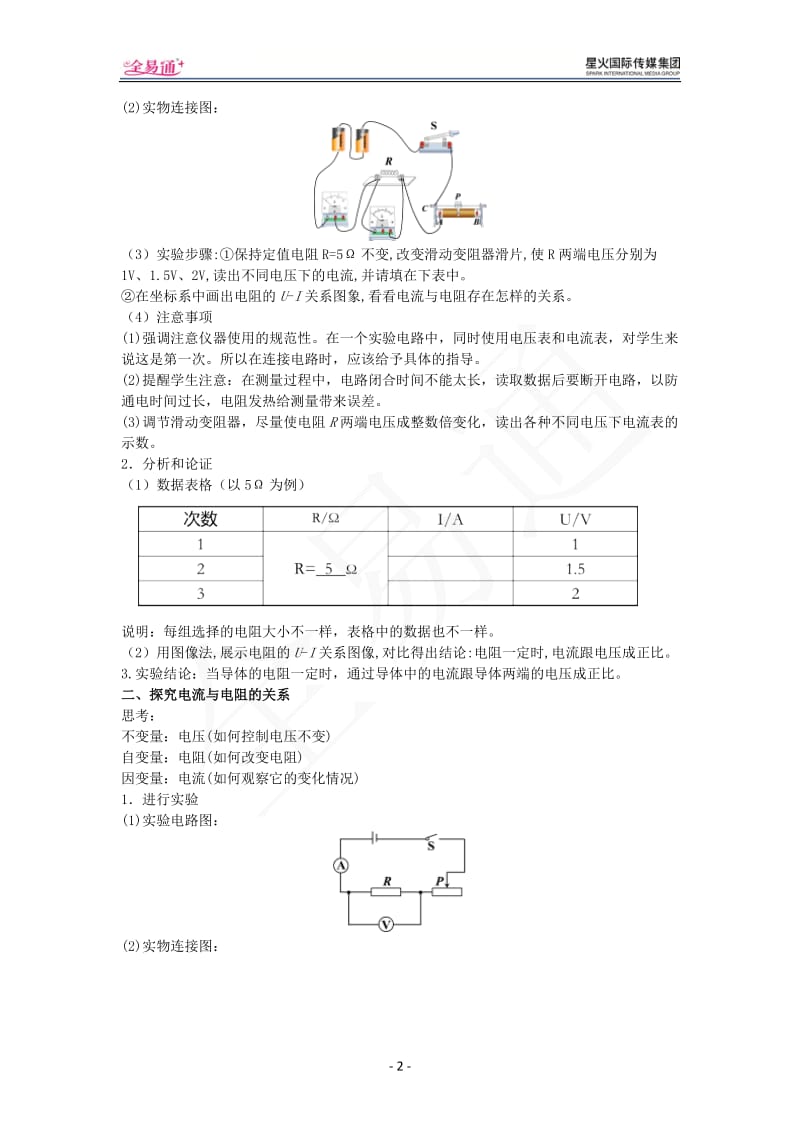 15.2 科学探究：欧姆定律（1）_第2页