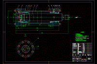 液壓缸裝配圖（只含CAD圖）