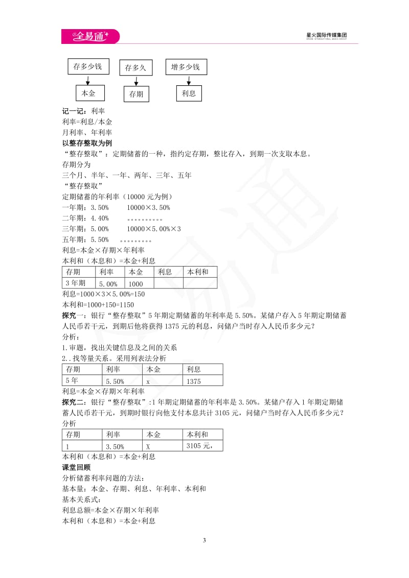 3.4 一元一次方程模型的应用 第2课时_第3页