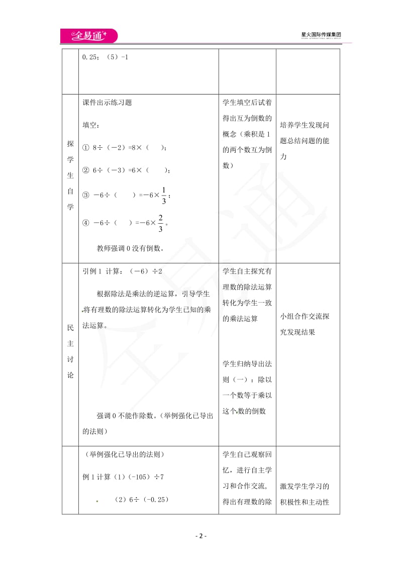 1.9有理数的除法_第2页