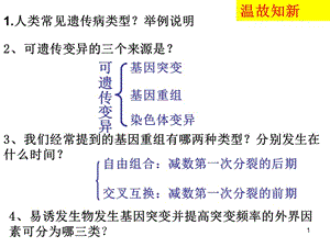 雜交育種與誘變育種ppt課件