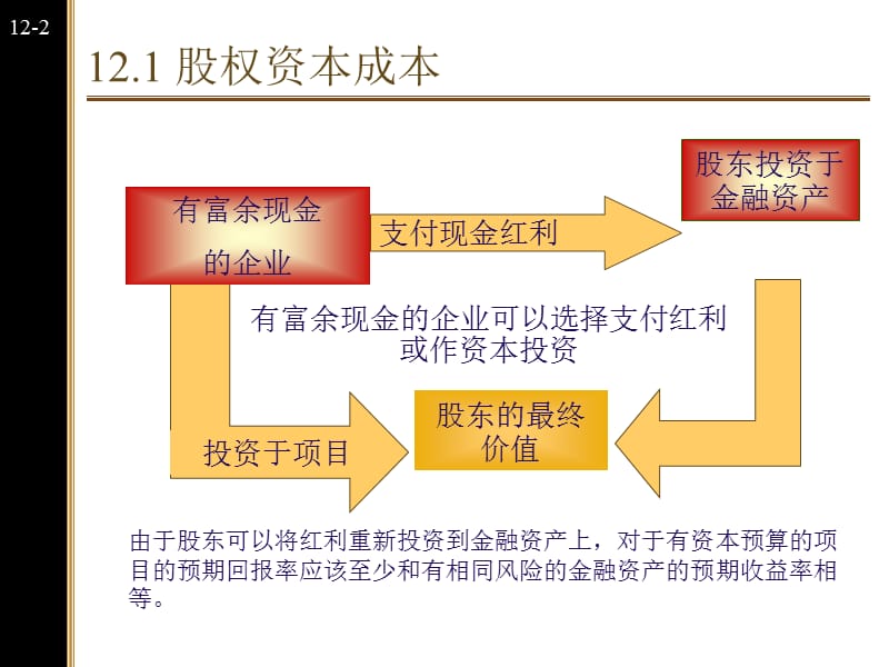 资本成本公司财务专题ppt课件_第3页