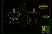 固定式夾層鍋整體結構設計【含CAD高清圖紙和說明書】