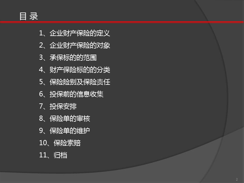 企业财产险操作实务ppt课件_第2页