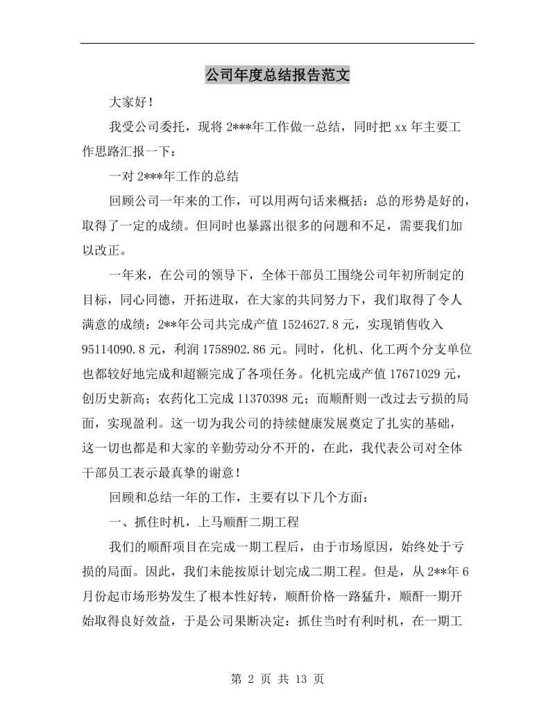 公司年度总结报告范文.doc_第2页