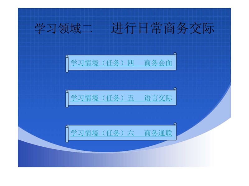 商务礼仪案例、实训与学习领域二.ppt_第2页