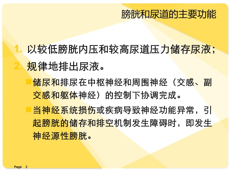 神经源性膀胱处理ppt课件_第2页