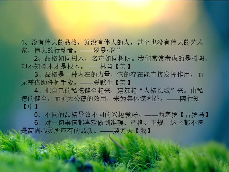 做个有道德的人主题班会PPT课件.ppt_第2页