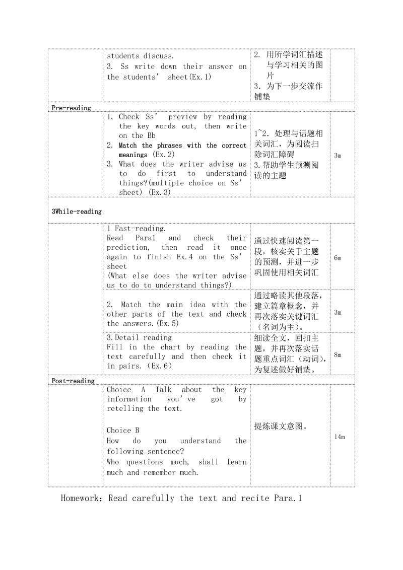 2019-2020年高二英语 模块3 Unit9 Lesson1 On Your Bike 教案 北师大版选修3.doc_第2页