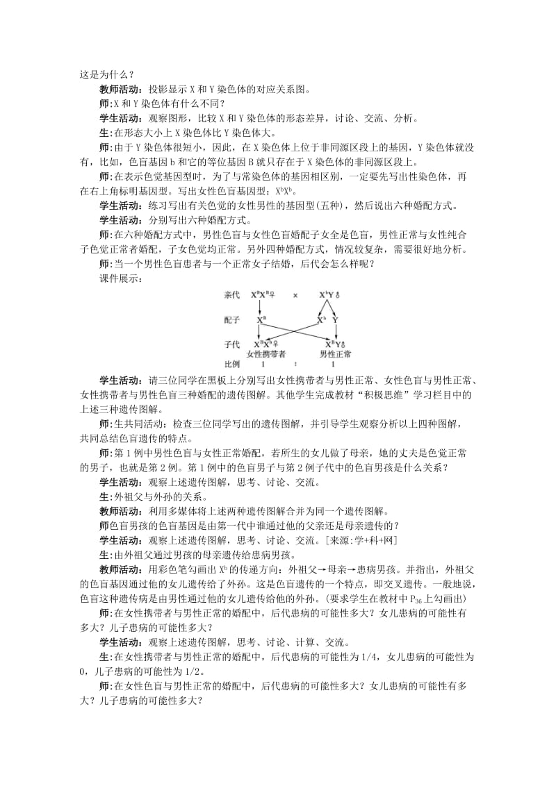 2019-2020年高中生物 第二节基因的自由组合定律第4课时示范教案 苏教版.doc_第2页