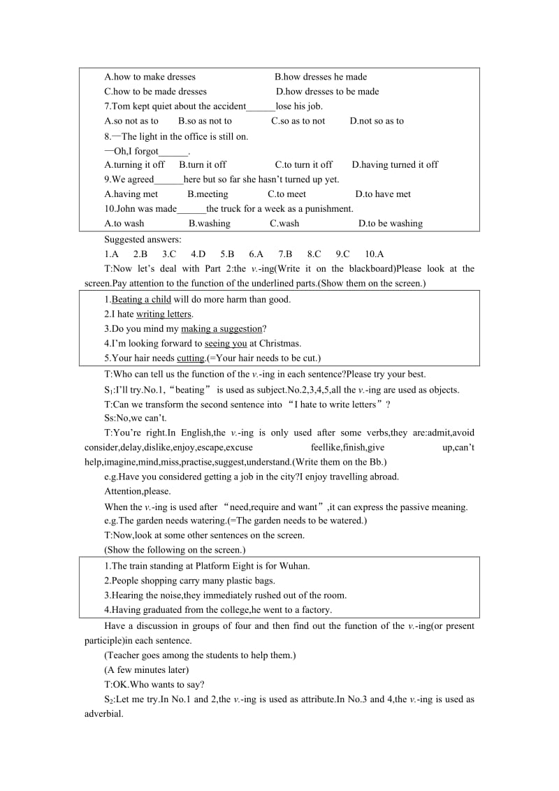 2019-2020年高中英语（人教大纲）第二册下：Unit16 The United States of America(第五课时).doc_第3页