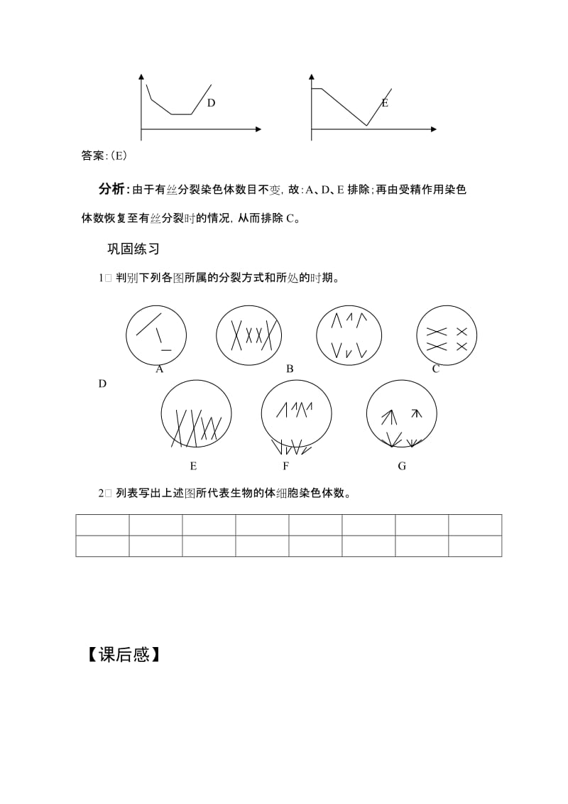 2019-2020年高三生物一轮复习教案（10） 细胞的分裂（四） 新人教版.doc_第2页