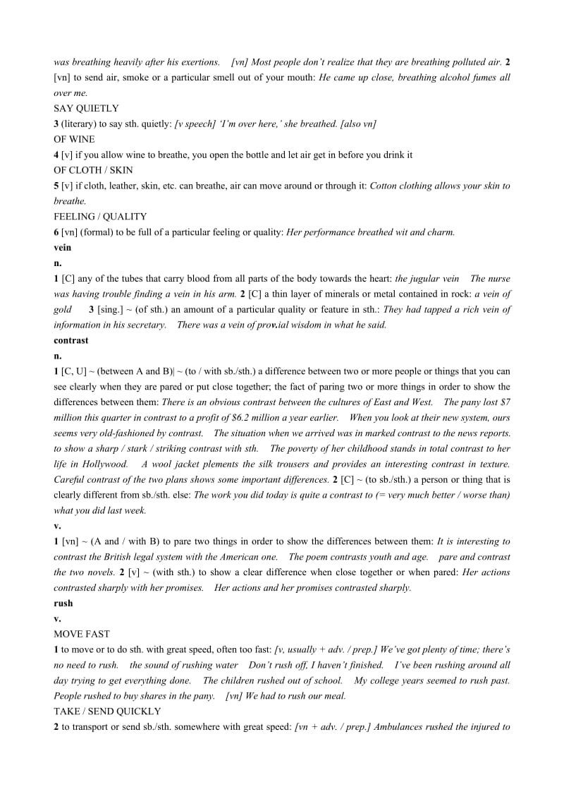 2019-2020年高中英语必修6Module5Section3WordsandExpressionsfromModule5Clonding.doc_第3页