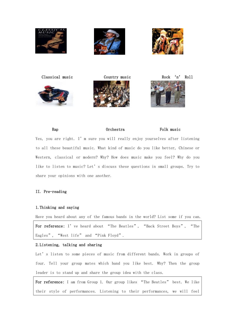 2019-2020年高中英语 Unit 5《Music》教案10 新人教版必修2.doc_第2页