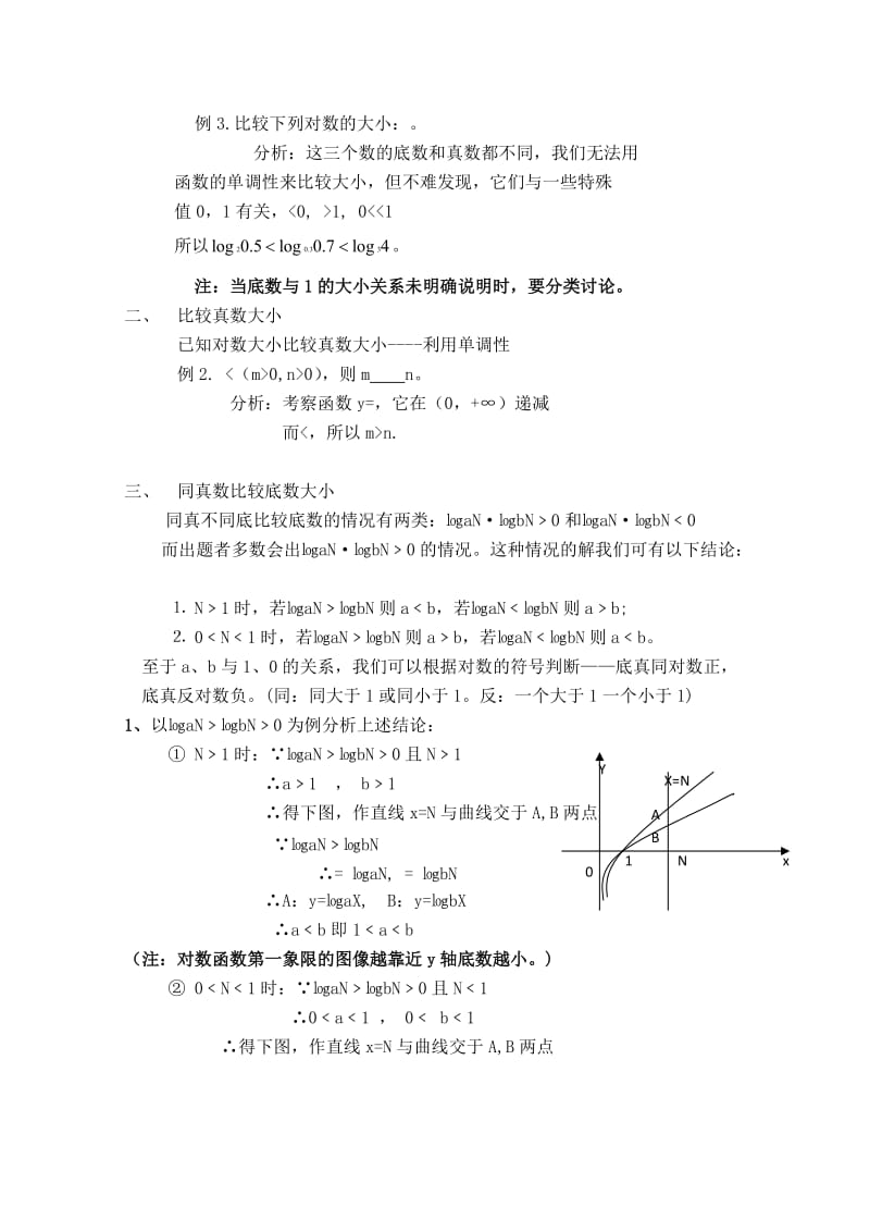 2019-2020年高三数学有关对数比较大小的几点思考教案 旧人教版.doc_第2页