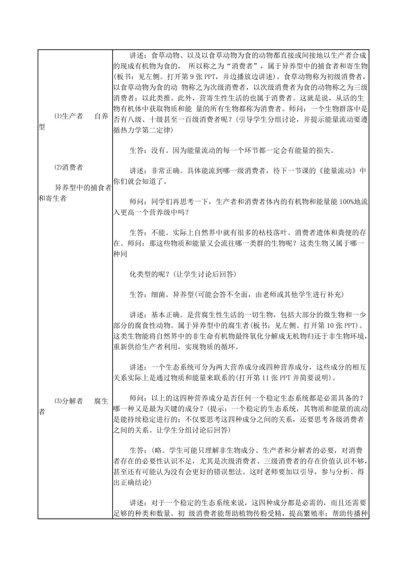 2019-2020年高中生物 5.1《生态系统的结构》教案（2） 新人教版必修3.doc_第3页