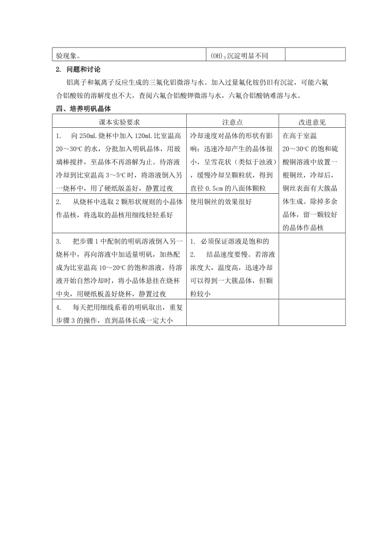 2019-2020年高中化学 2.1《铝及其化合物的性质》教案 苏教版选修6.doc_第2页