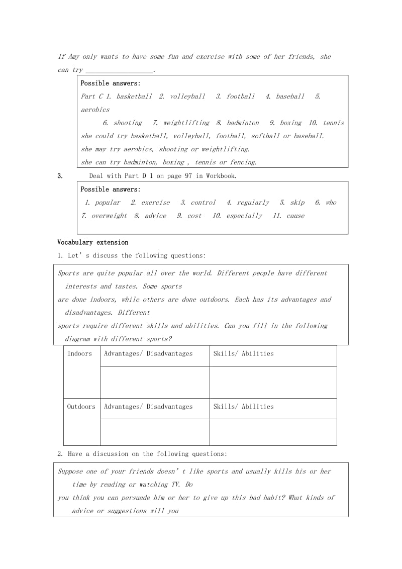 2019-2020年高中英语 Unit3 Word power Types of sports教 牛津译林版必修1.doc_第2页