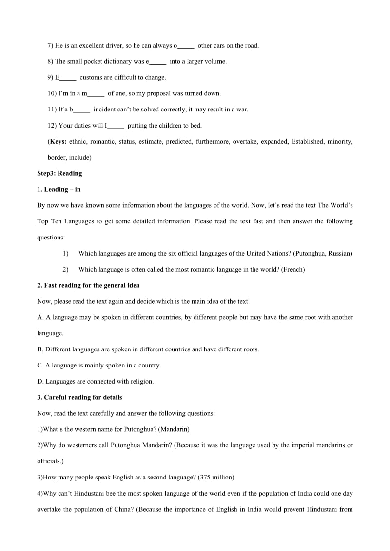 2019-2020年高中英语必修9Module4Period1Introductionandreading.doc_第3页