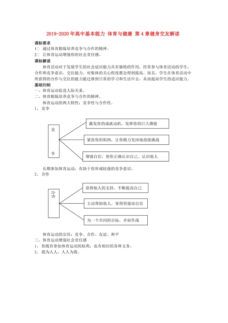 2019-2020年高中基本能力 体育与健康 第4章健身交友解读.doc_第1页