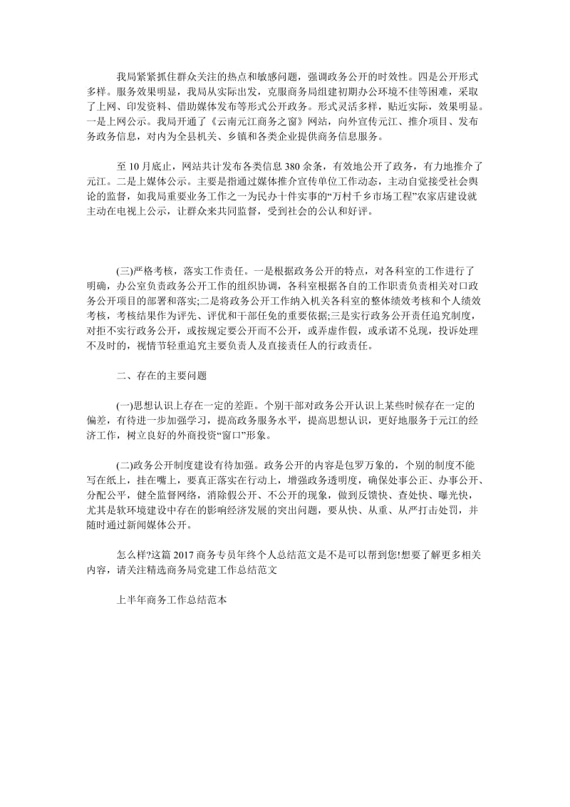 2018商务专员年终个人总结范文.doc_第2页