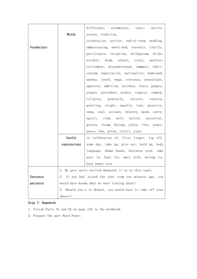 2019-2020年高中英语 Unit 3《understanding each ohter-reading》教案1 牛津译林版选修6.doc_第3页