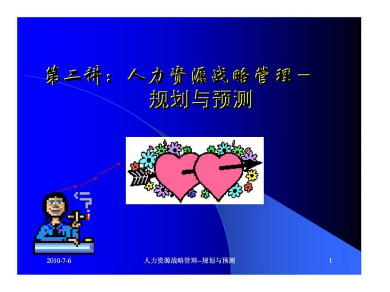 人力资源战略管理－规划与预测.ppt_第1页