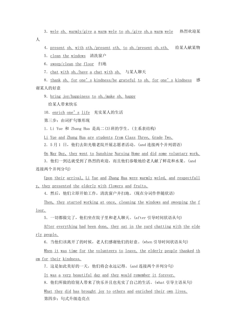 2019-2020年高中英语Module5NewspapersandMagazinesSectionⅤWriting-新闻报道教学案外研版.doc_第3页