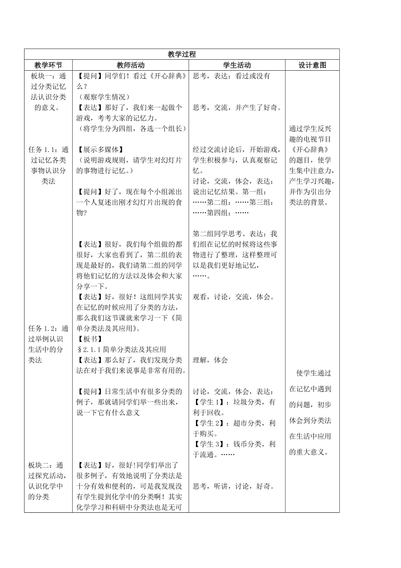 2019-2020年高中化学 第二章第一节《简单分类法及其应用》教案 新人教版必修1.doc_第3页