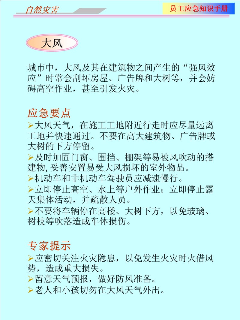 员工应急培训知识手册PPT课件.ppt_第2页