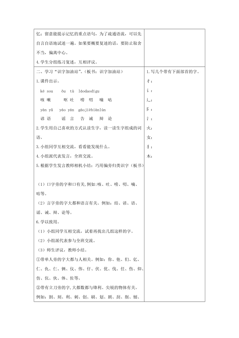 2019三年级语文下册 第八单元 语文园地教案+反思 新人教版.docx_第3页