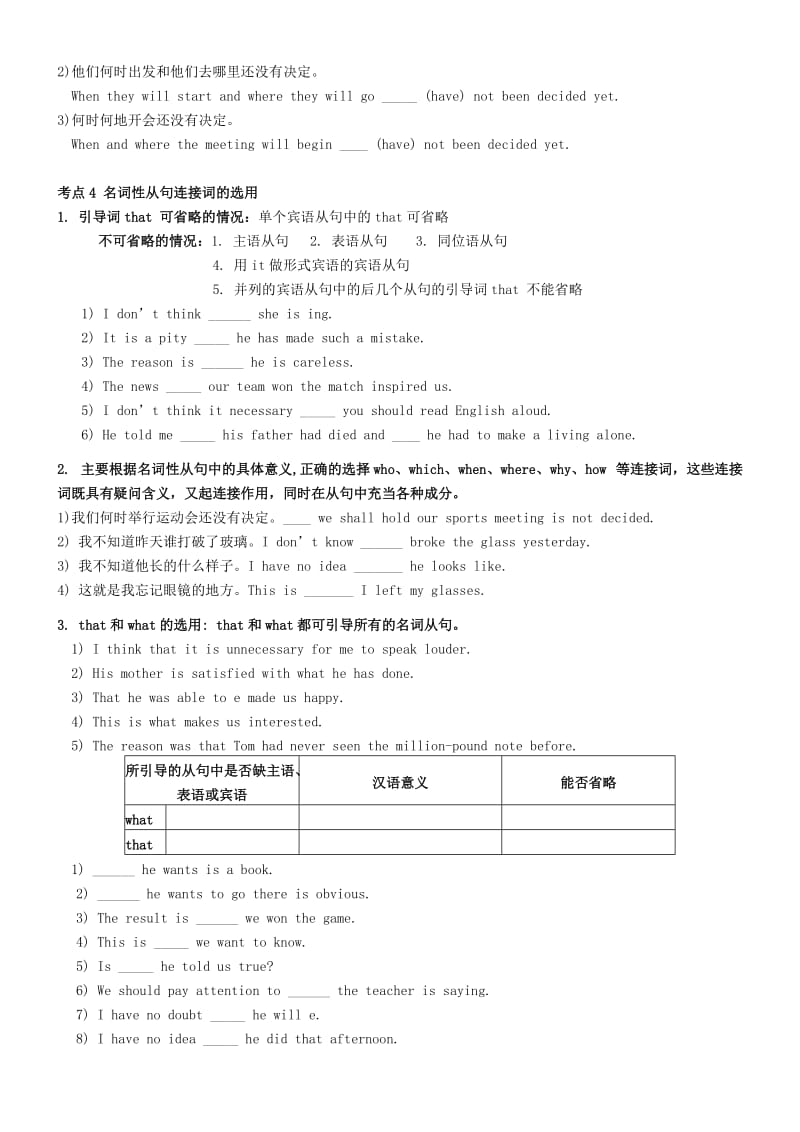 2019-2020年高考英语复习 名词性从句考点版.doc_第2页