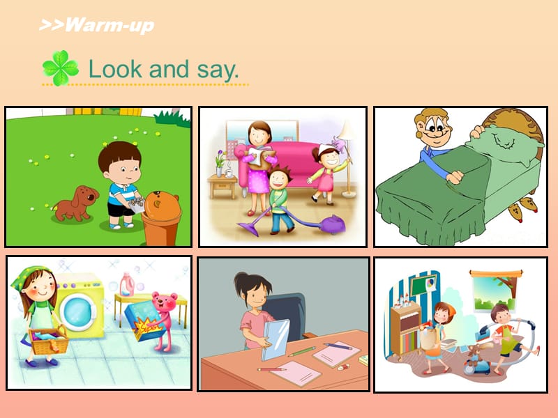 2019五年级英语上册 Unit 6 Chores（Lesson 2）课件 人教新起点.ppt_第2页