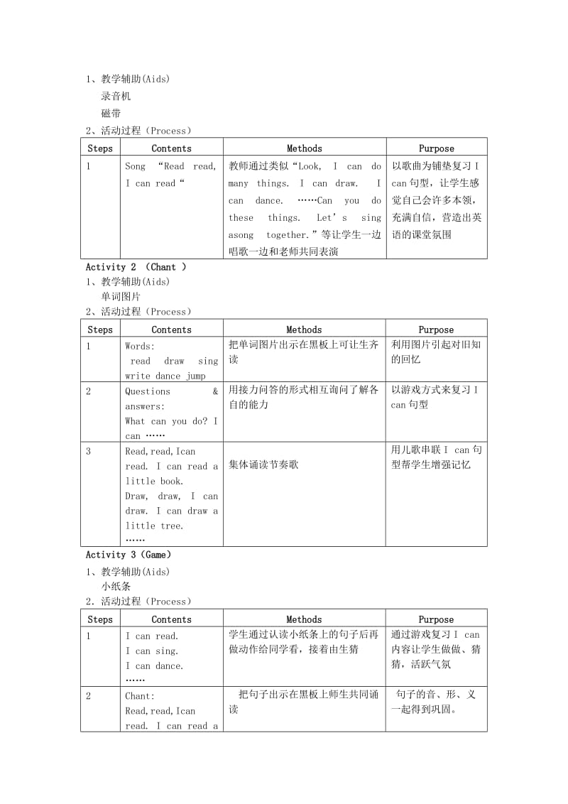 二年级英语上册 Unit 1 where I live教案（1） 沪教牛津版.doc_第3页