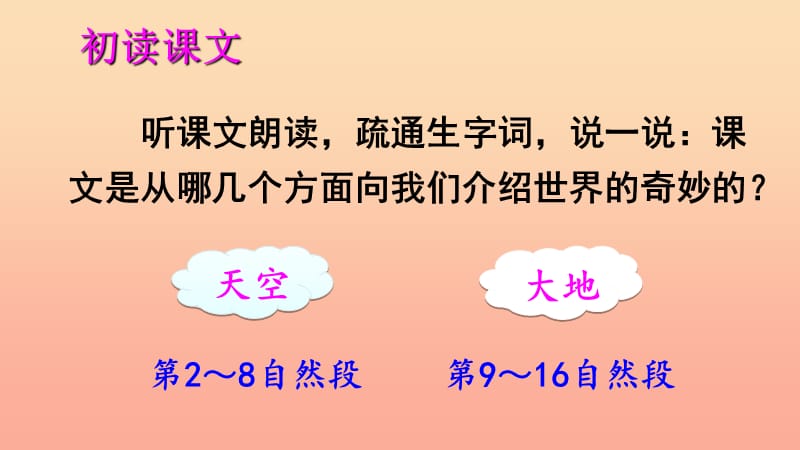 2019三年级语文下册 第七单元 22 我们奇妙的世界课件 新人教版.ppt_第3页