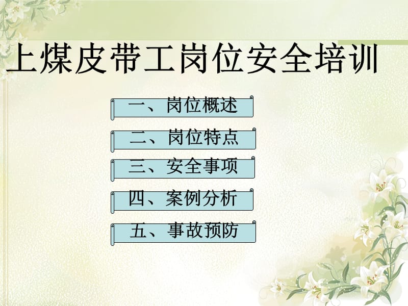 皮带工岗位安全培训.ppt_第2页