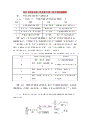 2019年高考化學(xué)一輪總復(fù)習(xí) 第十章 化學(xué)實(shí)驗(yàn)基礎(chǔ).DOC