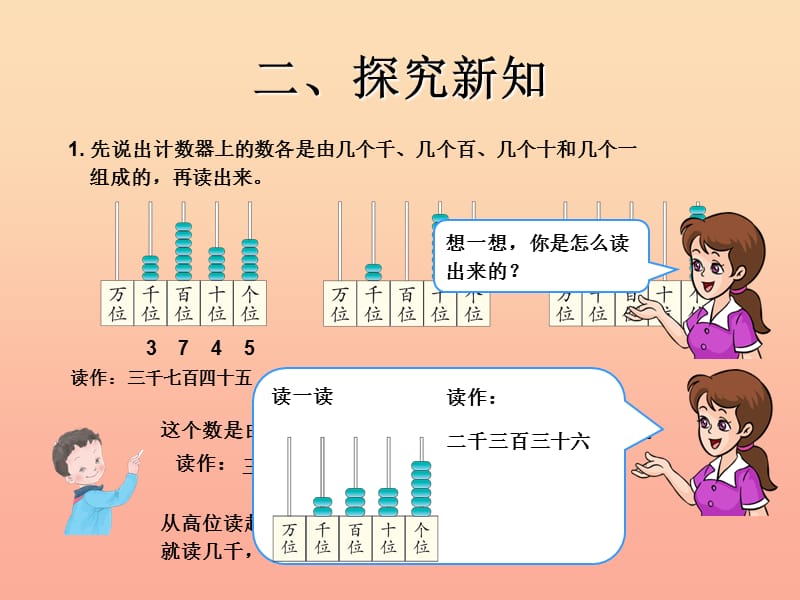 2019春二年级数学下册 7《万以内数的认识》读数 写数课件 （新版）新人教版.ppt_第3页