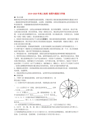 2019-2020年高三地理 繪圖專題復(fù)習(xí)學(xué)案.doc