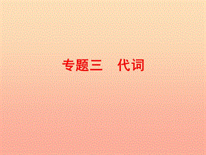 2019年小升初英語(yǔ) 第四講 詞匯廣場(chǎng) 專題三 代詞課件.ppt