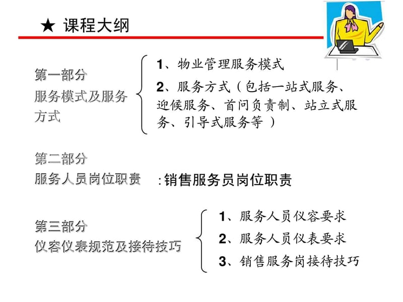 金地物业管理有限公司《金地物业销售配合客服职责及接待技巧》.ppt_第2页