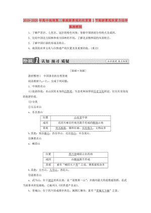 2019-2020年高中地理第二章旅游景觀的欣賞第2節(jié)旅游景觀欣賞方法學(xué)案湘教版.doc