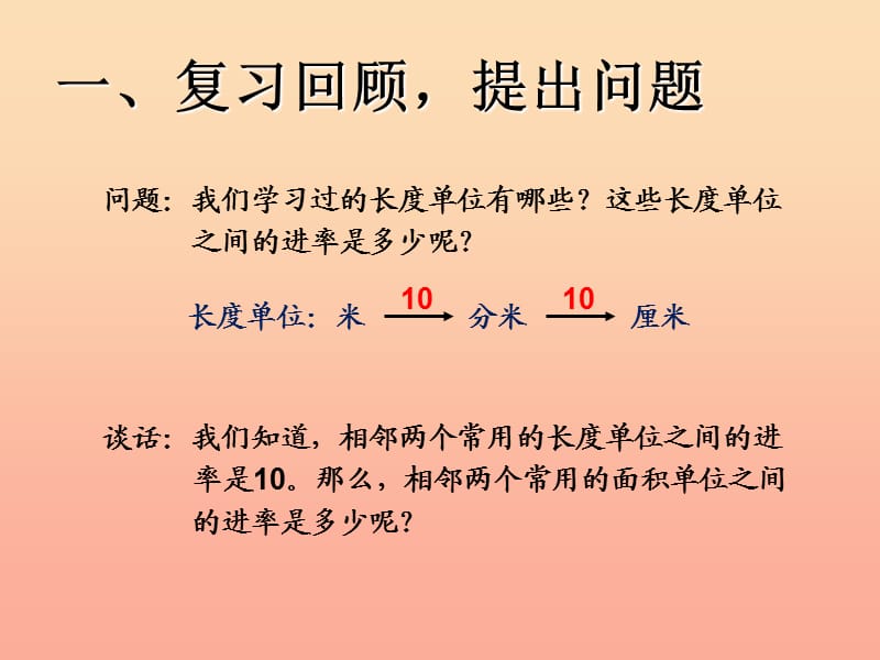 2019春三年级数学下册 5《面积》相邻两个面积单位间的进率课件 （新版）新人教版.ppt_第2页