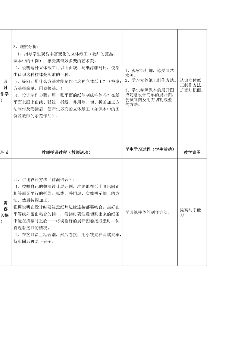 2019春五年级美术下册 第5单元 有趣多变的造型乐园 第14课《别致的灯饰》教案1 岭南版.doc_第2页