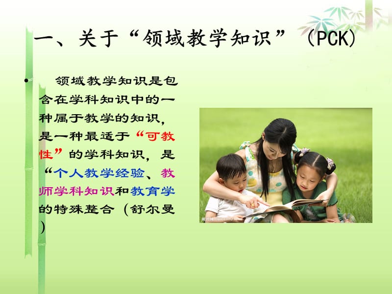 幼儿园教师语言领域教学知识与专业发展——PCK与语言设计.ppt_第2页