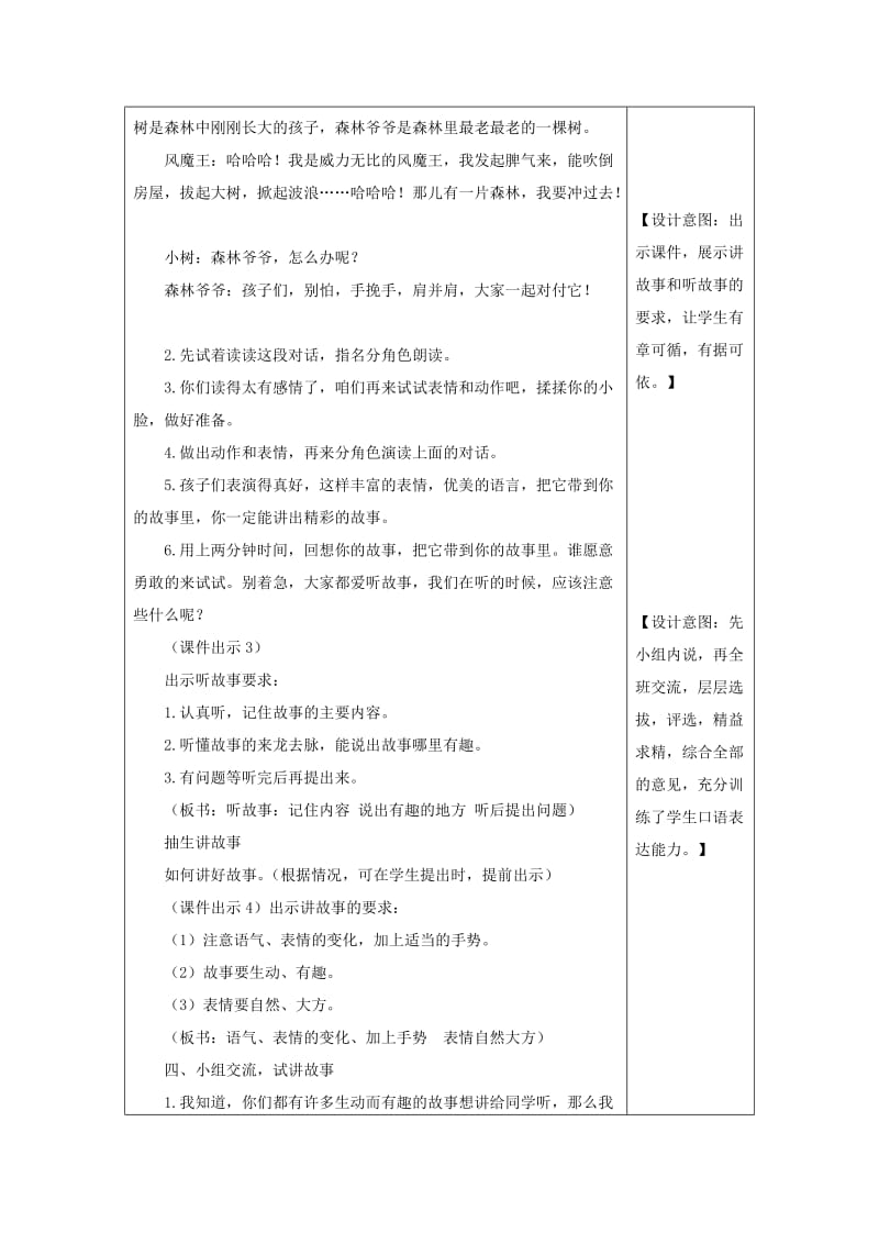 2019三年级语文下册 第八单元 口语交际《趣味故事会》教案 新人教版.docx_第2页