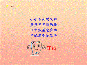 2019春一年級數(shù)學下冊 第九單元《我換牙了 統(tǒng)計》課件1 青島版六三制.ppt