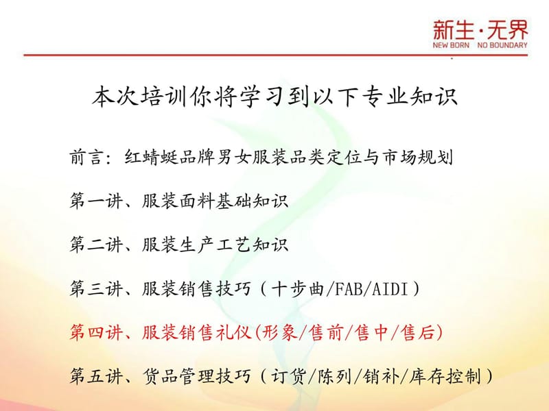 服装行业导购形象及售前售中售后服务礼仪规范手册(服装.ppt_第3页