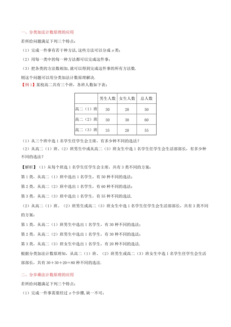 2019年高中数学 第一章 计数原理 1.1 分类加法计数原理与分步乘法计数原理课时训练 理 新人教A版选修2-3.doc_第2页